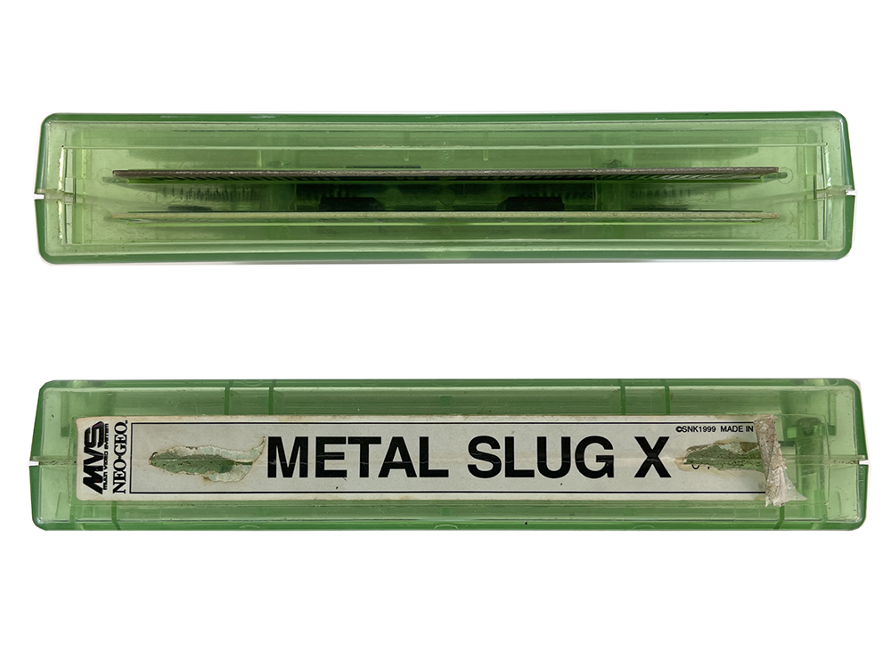 MVS Authentic SNK METAL SLUG X Loose Cartridge (NOT TESTED)