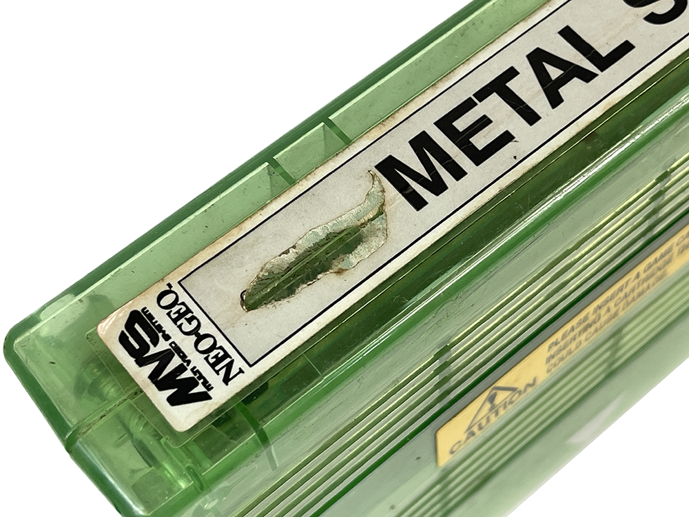 MVS Authentic SNK METAL SLUG X Loose Cartridge (NOT TESTED)