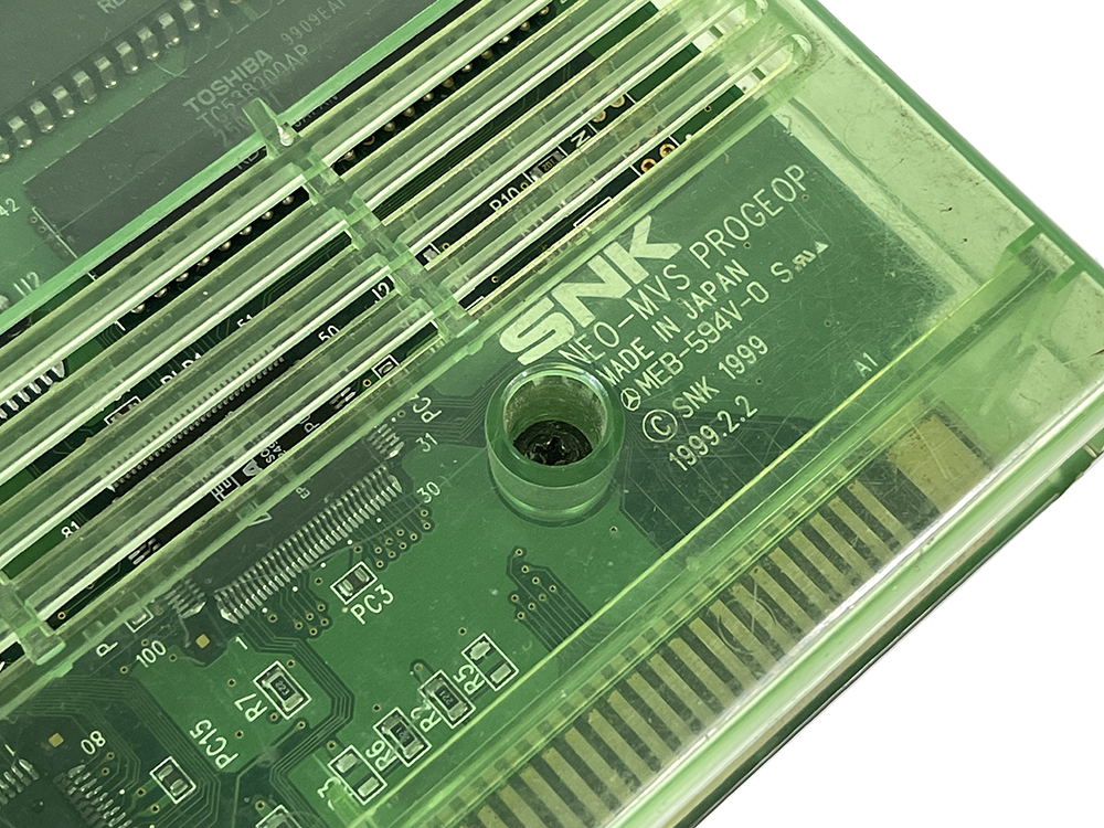 MVS Authentic SNK METAL SLUG X Loose Cartridge (NOT TESTED)