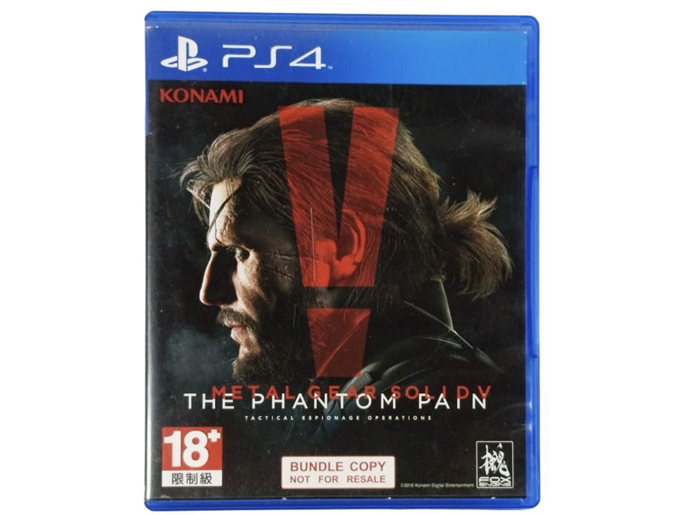 PS4 Metal Gear Solid V Phantom Pain (BUNDLE COPY, ASIAN Ver)