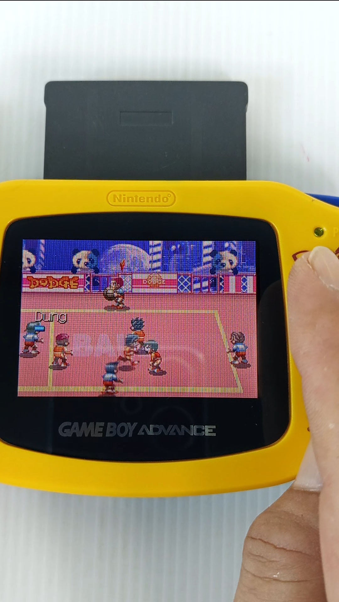 GBA Super Dodge Ball Advance (Hong Kong Long Cart) (HK Ver, Loose Cartridge)