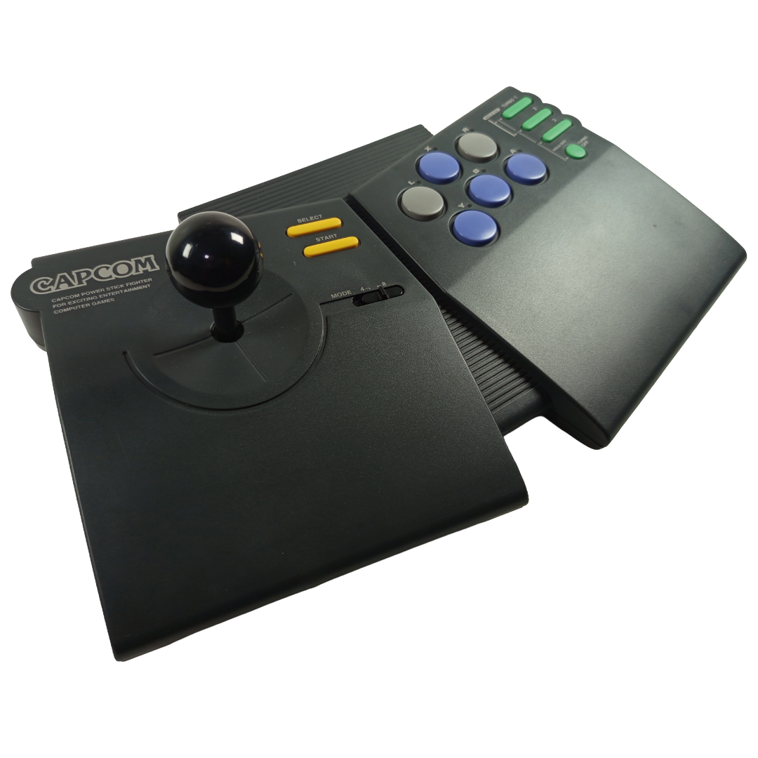 CACOM ARCADE STICK CPS FIGHTER-A CPS-A10CA w/ BOX