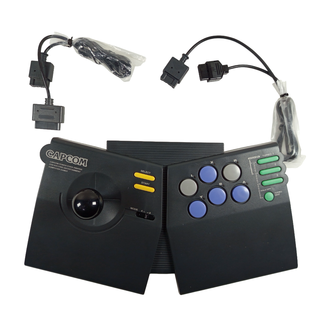 CACOM ARCADE STICK CPS FIGHTER-A CPS-A10CA w/ BOX