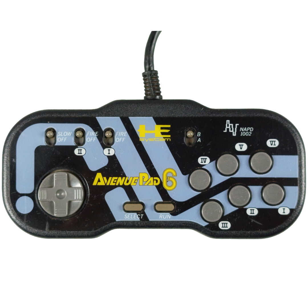 NEC PC Engine Controller AVENUE PAD 6 NAPD 1002 (JPN VER)