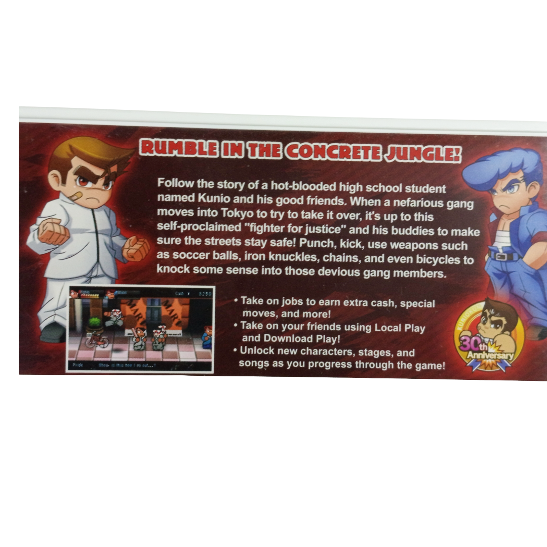 Nintendo 3DS River City: Tokyo Rumble (US VER)