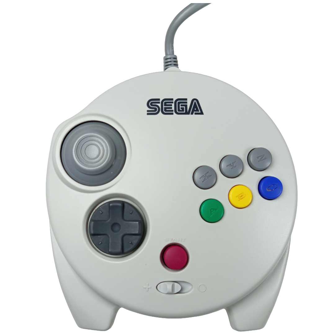 Sega SATURN Analog Controller White (HSS-0137, JPN Ver)