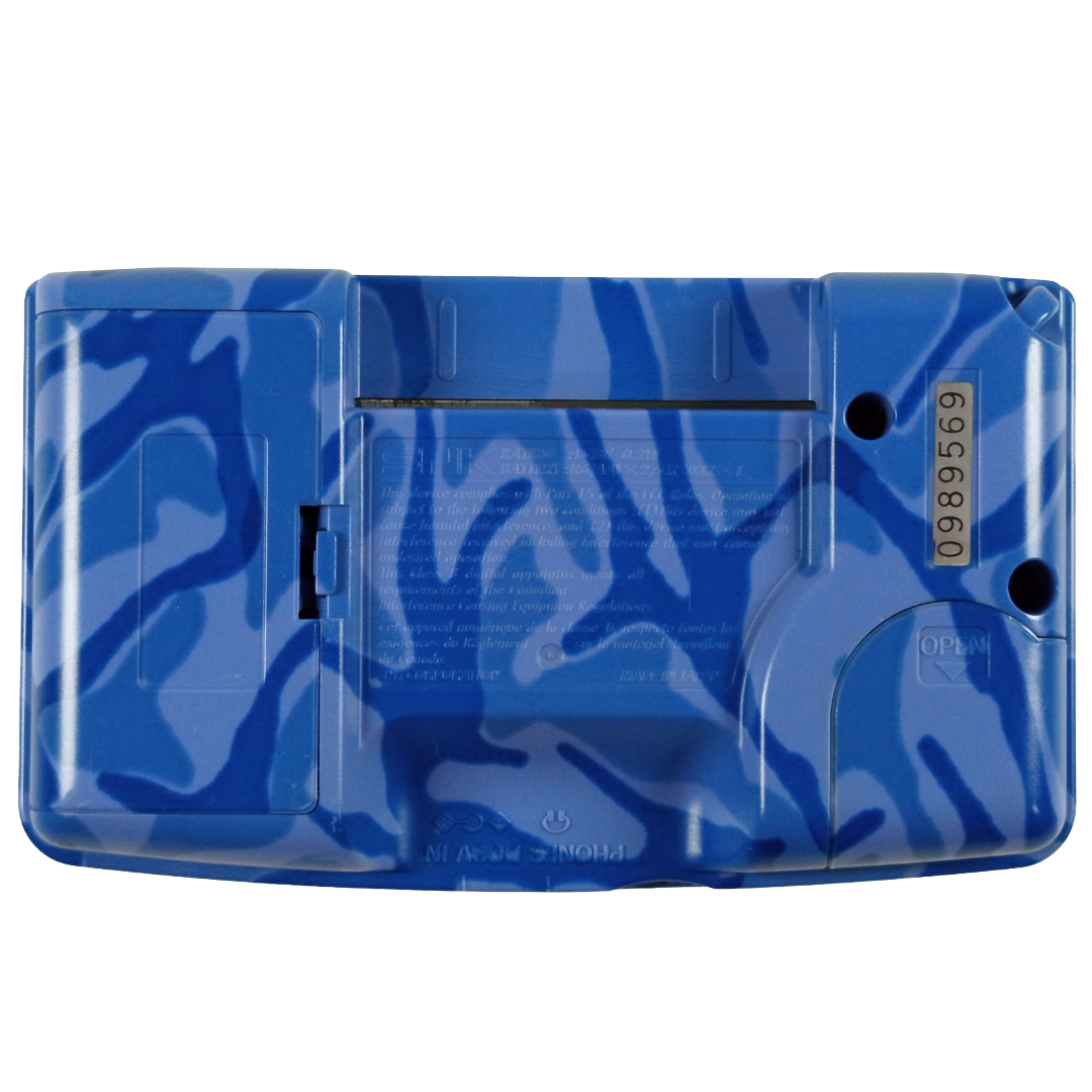 1999 SNK Neo Geo Pocket Color System (Camouflage Blue)