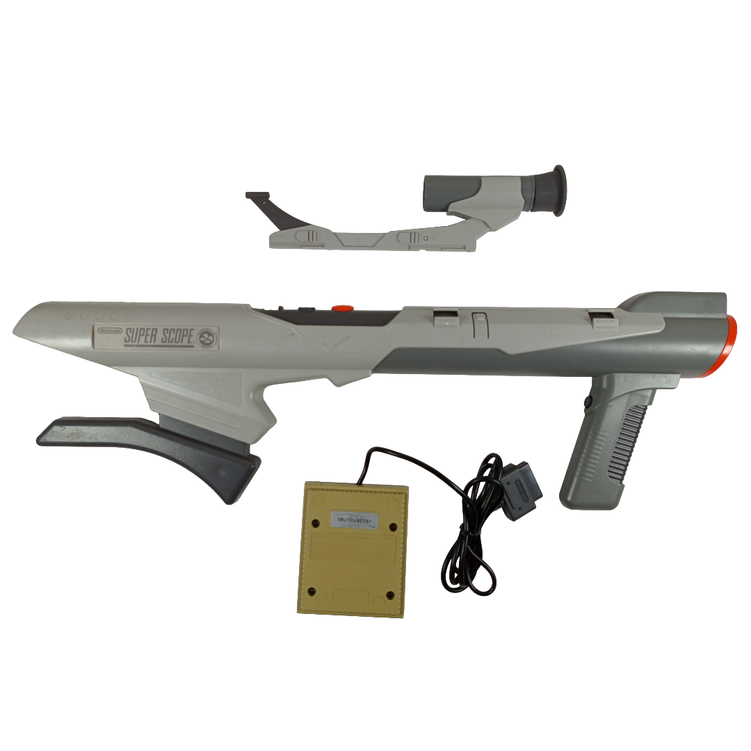 SFC Super Scope W/Receiver & Scope SIGHT (SHVC-13, JPN Ver)