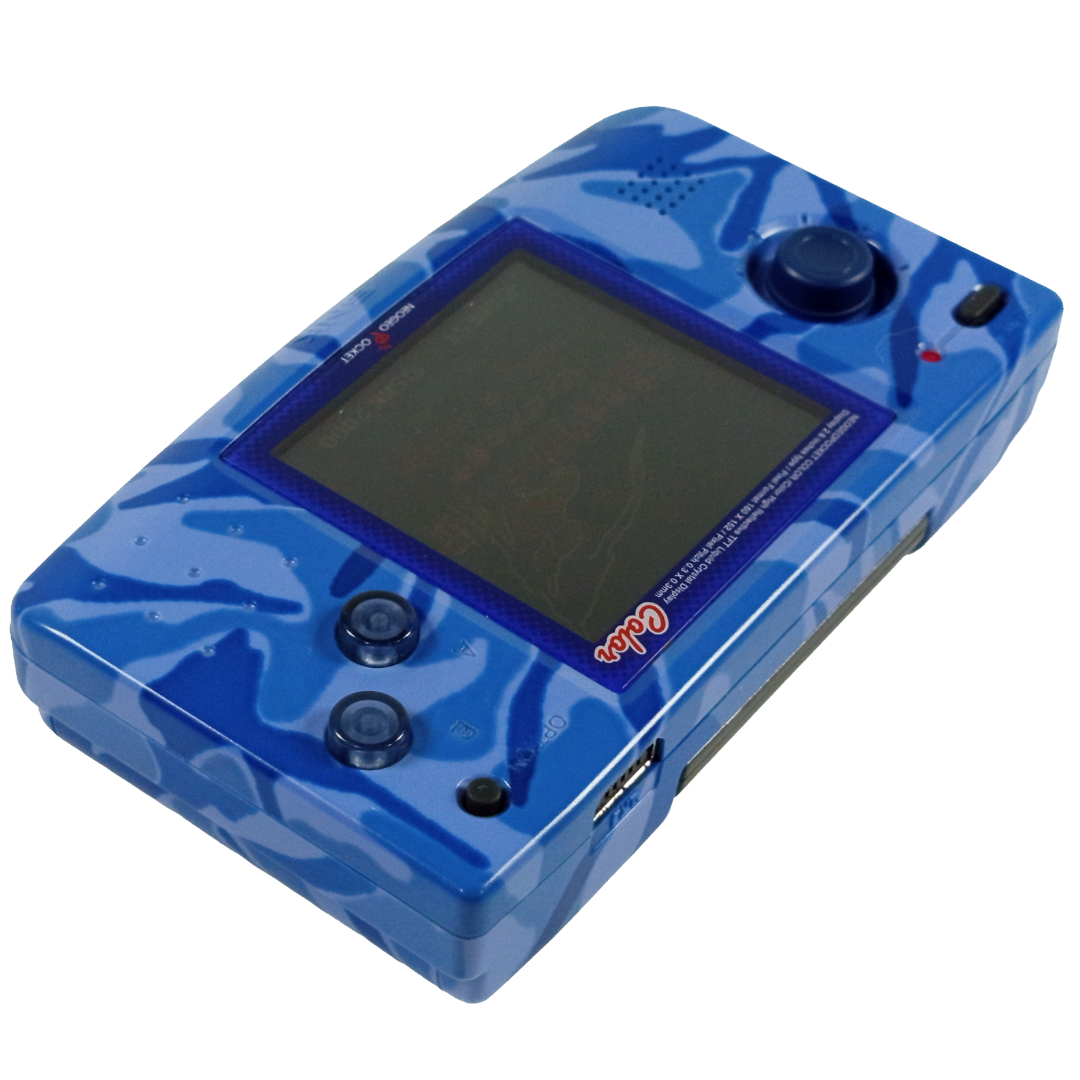 1999 SNK Neo Geo Pocket Color System (Camouflage Blue)
