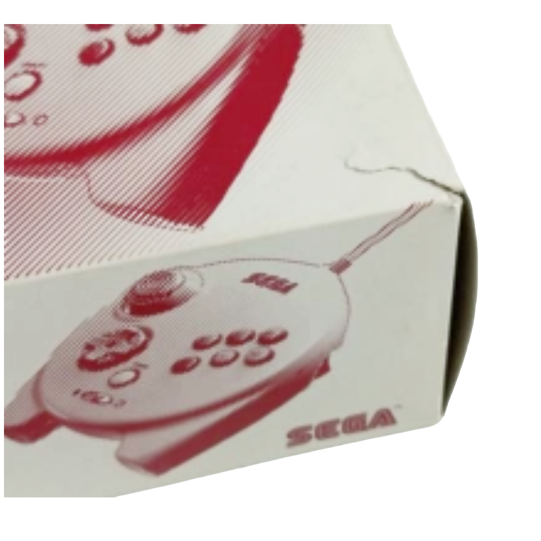 Sega SATURN Analog Controller White (HSS-0137) w/ BOX