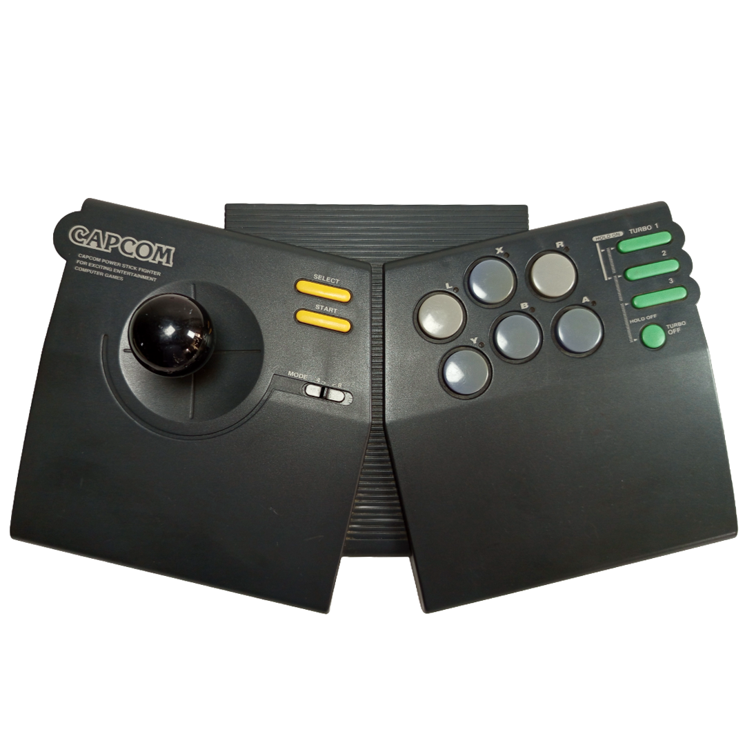 FC/SFC CACOM POWER STICK FIGHTER CPS FIGHTER-A CPS-A10CA w/ BOX