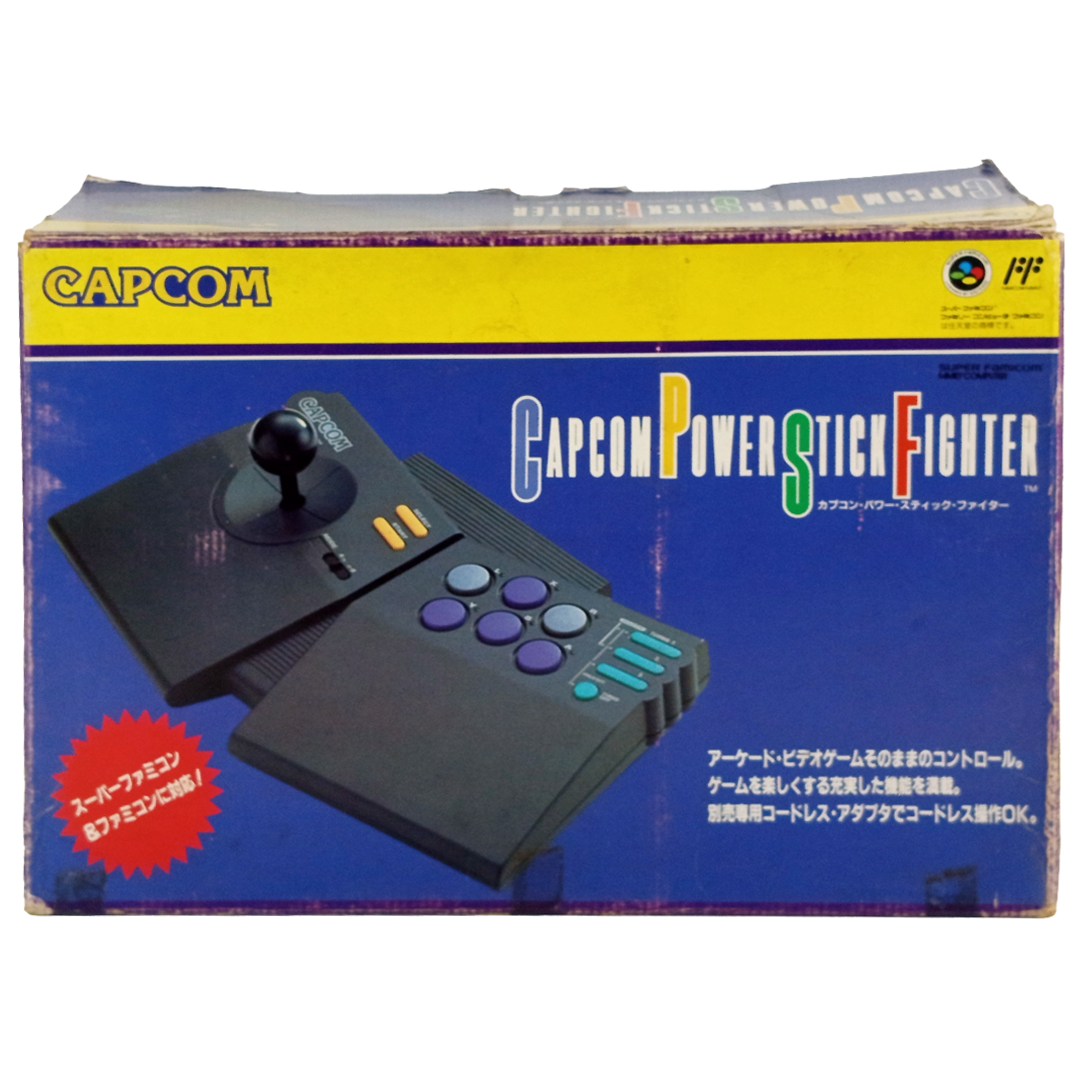 FC/SFC CACOM POWER STICK FIGHTER CPS FIGHTER-A CPS-A10CA w/ BOX