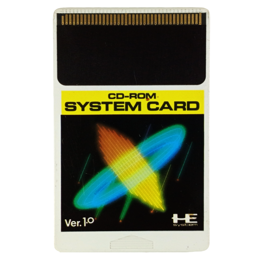 NCE PC Engine SYSTEM CARD Ver 1 (A81114)