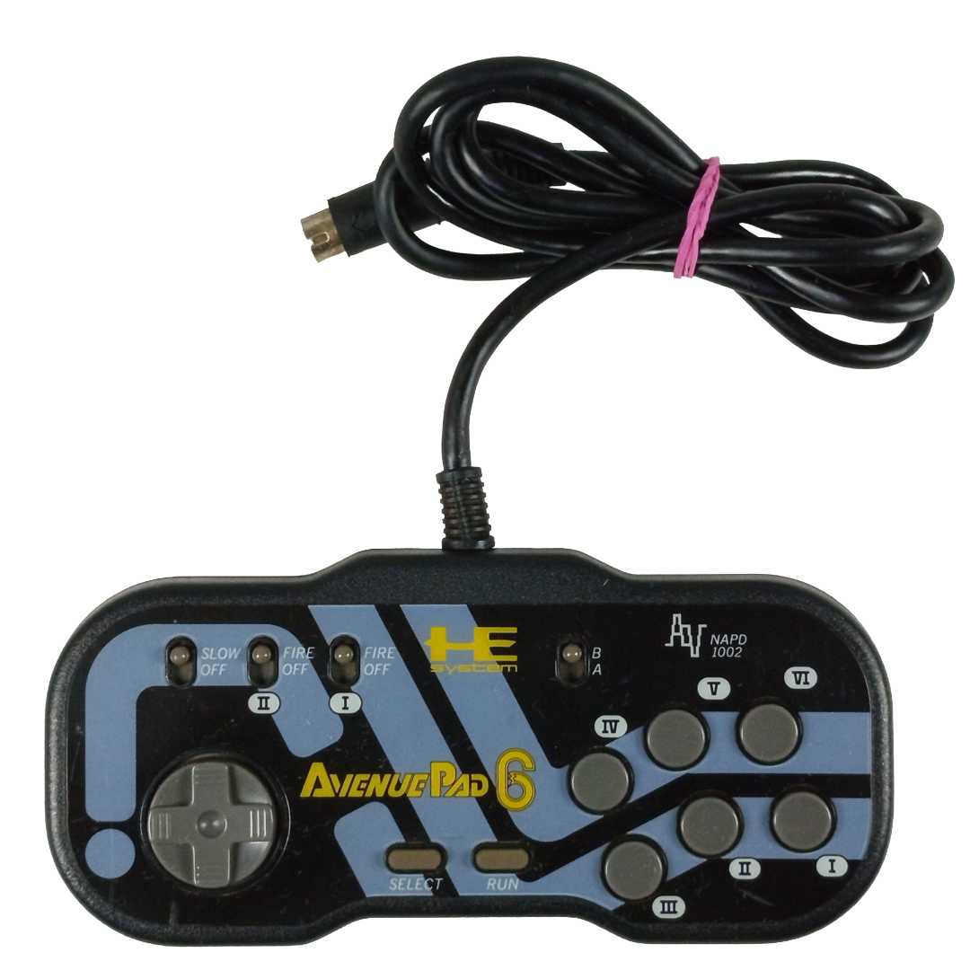 NEC PC Engine Controller AVENUE PAD 6 NAPD 1002 (JPN VER)