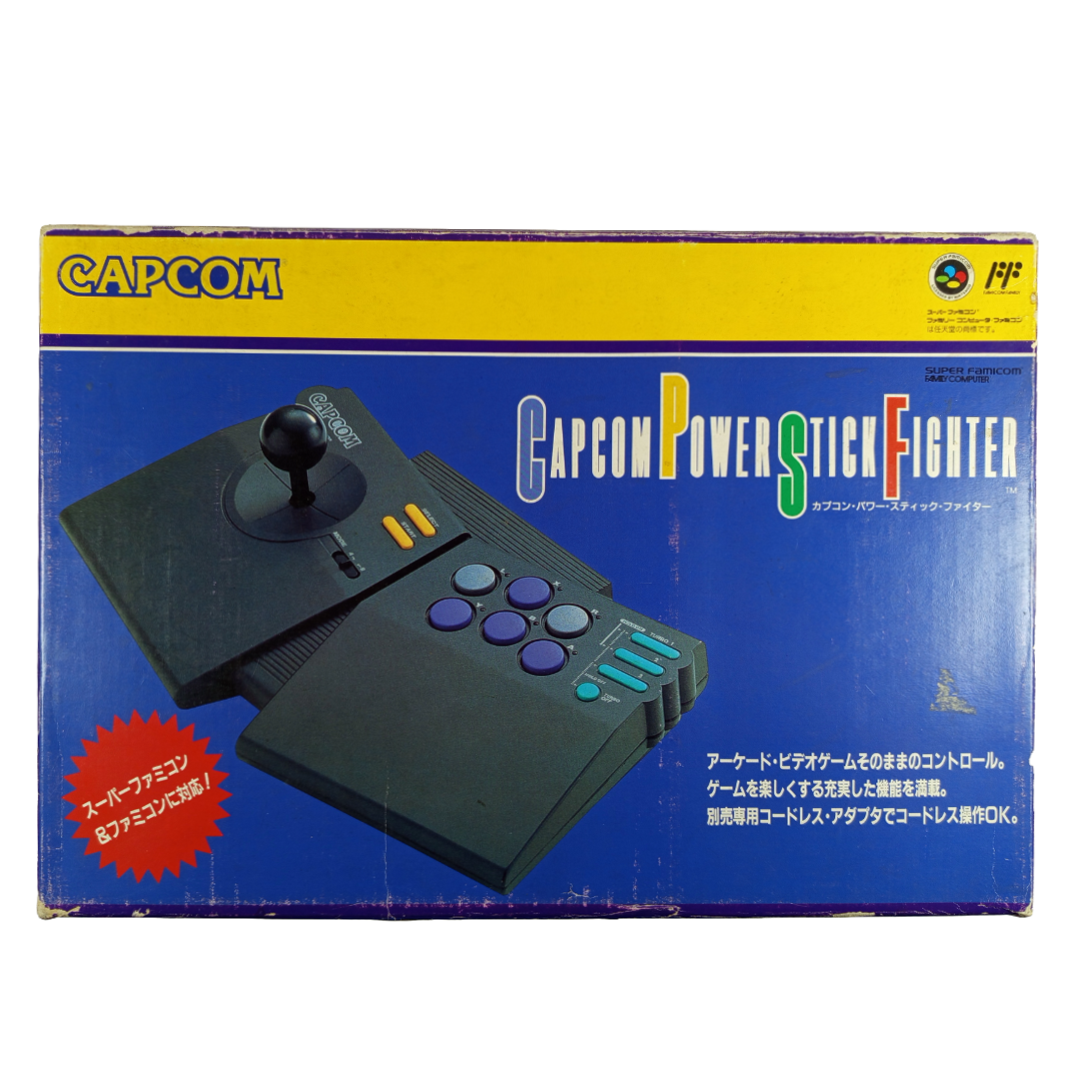 CACOM ARCADE STICK CPS FIGHTER-A CPS-A10CA w/ BOX