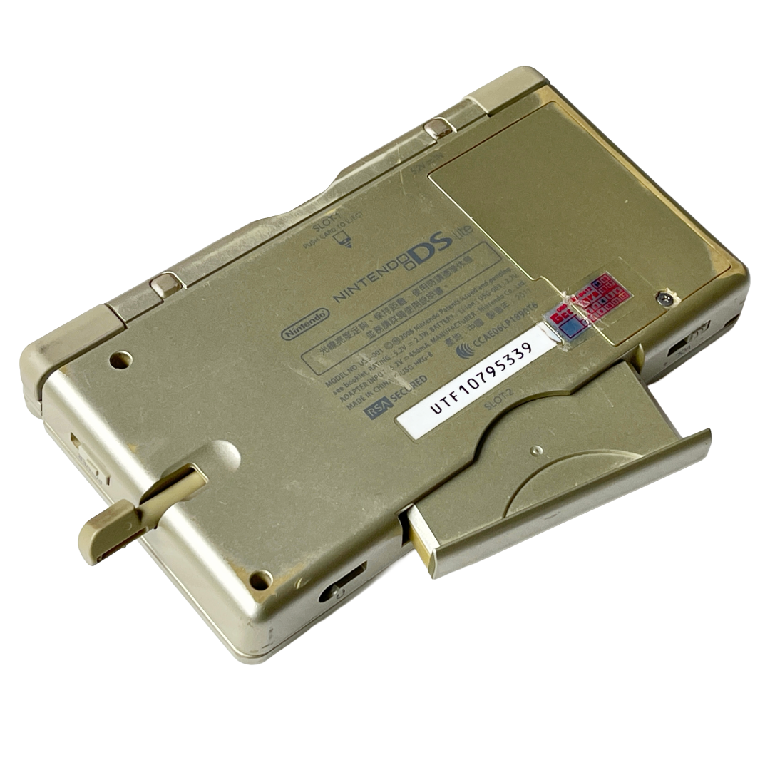 Nintendo NDS LITE Gold USG-HKG-8 (UTF10795339, HKG Ver)