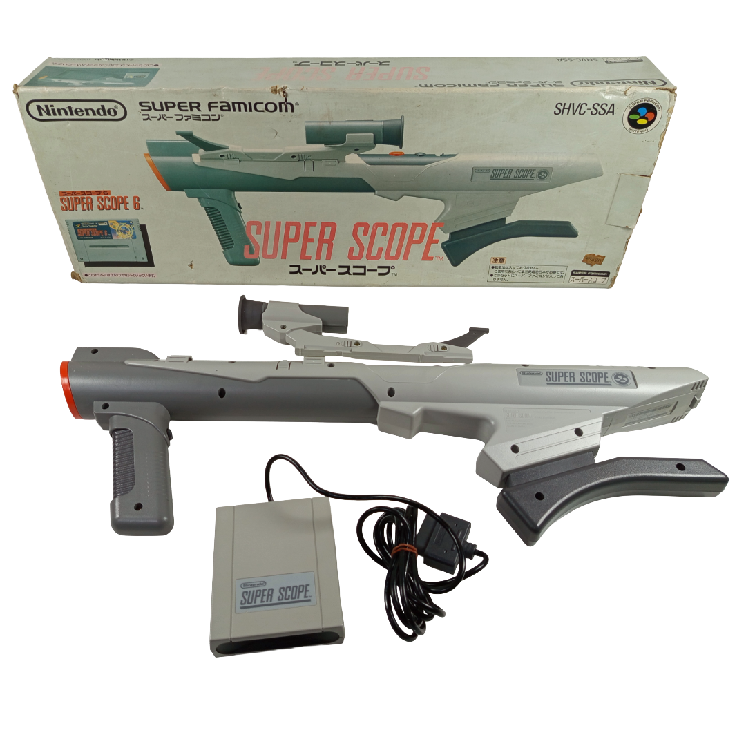 SFC Super Scope 6 with Box (SHVC-SSA, JPN Ver)