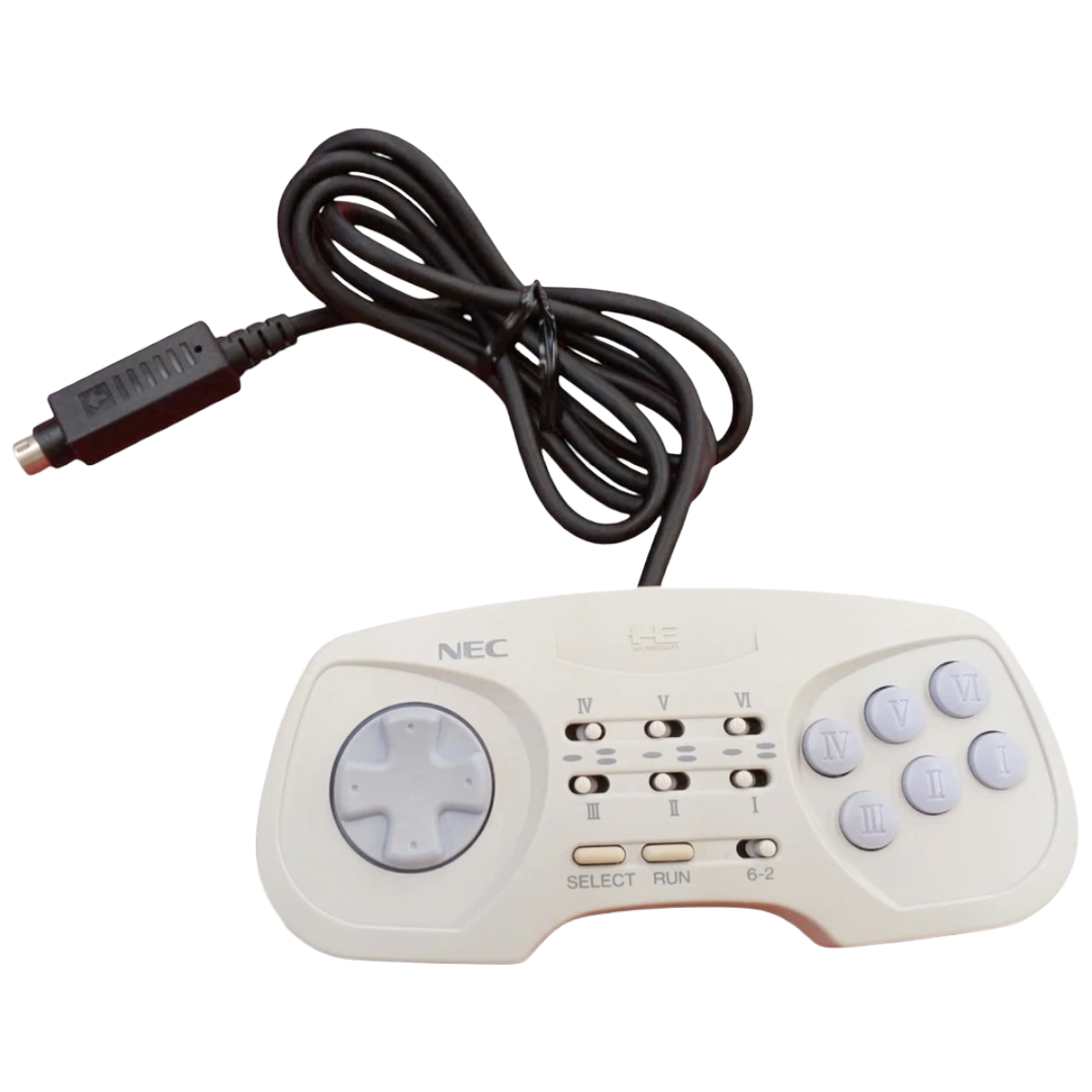 NEC PC Engine Controller PCE-TP1 PC Arcade Pad 6 (JPN VER)