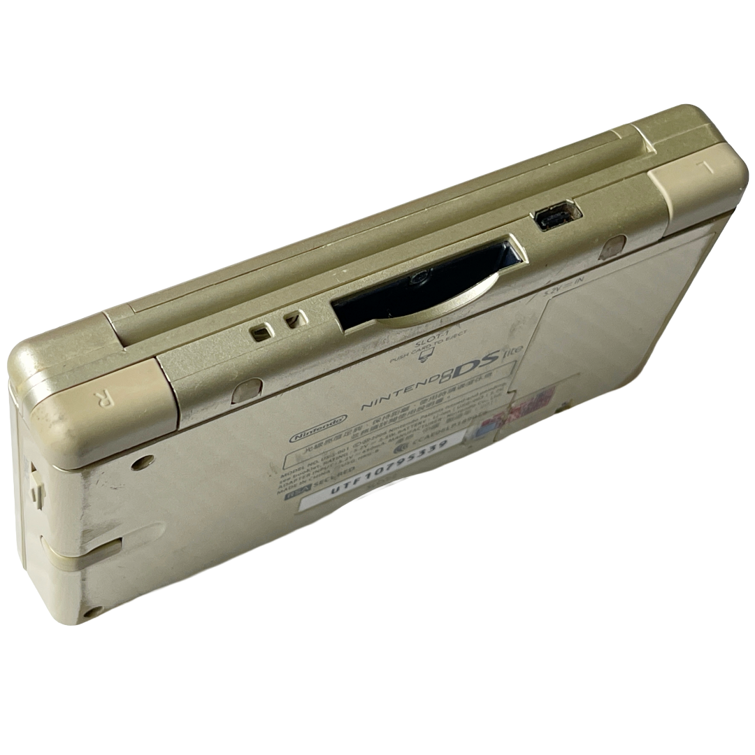 Nintendo NDS LITE Gold USG-HKG-8 (UTF10795339, HKG Ver)