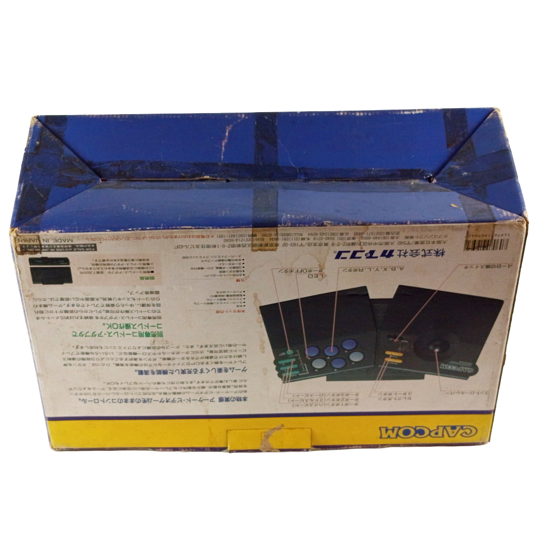 FC/SFC CACOM POWER STICK FIGHTER CPS FIGHTER-A CPS-A10CA w/ BOX