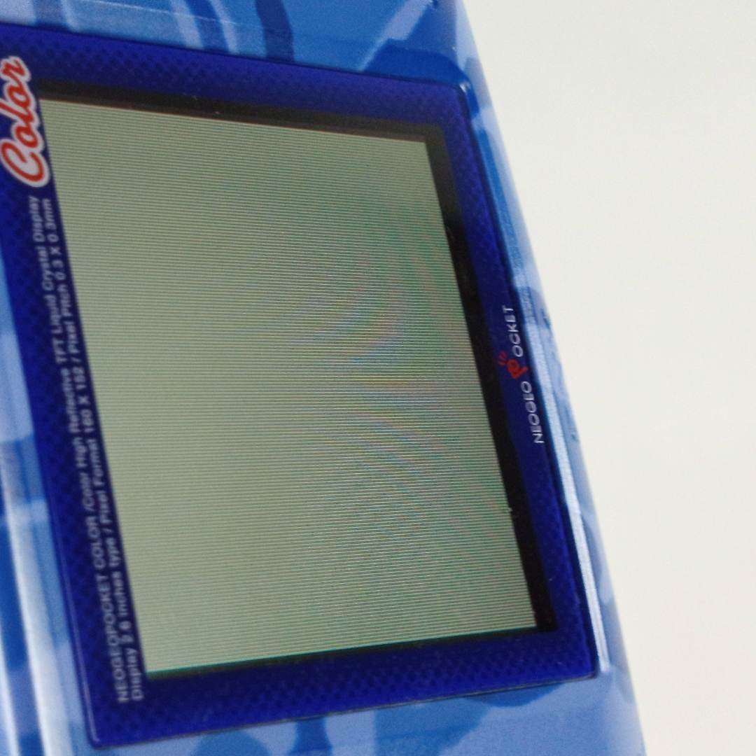 1999 SNK Neo Geo Pocket Color System (Camouflage Blue)