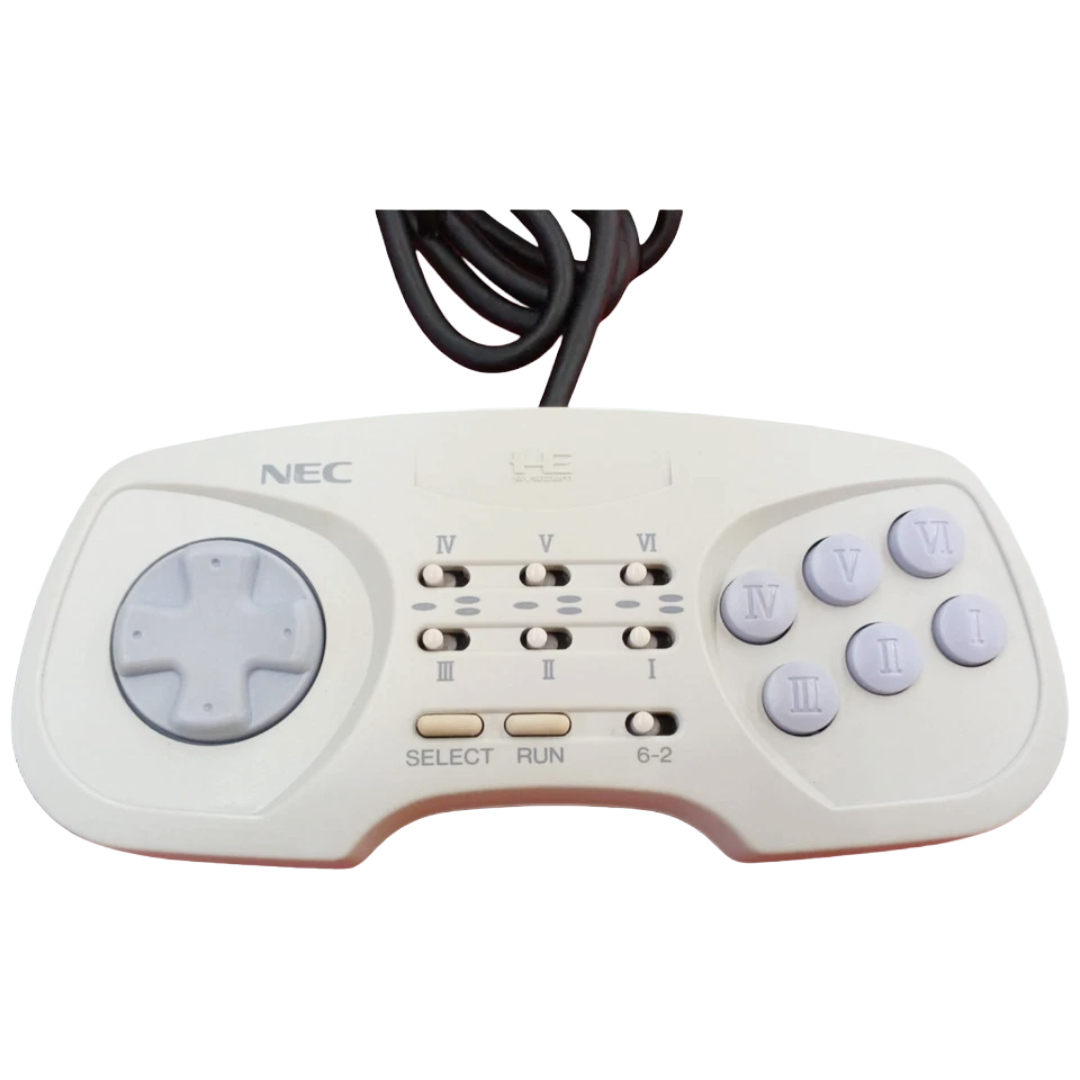 NEC PC Engine Controller PCE-TP1 PC Arcade Pad 6 (JPN VER)