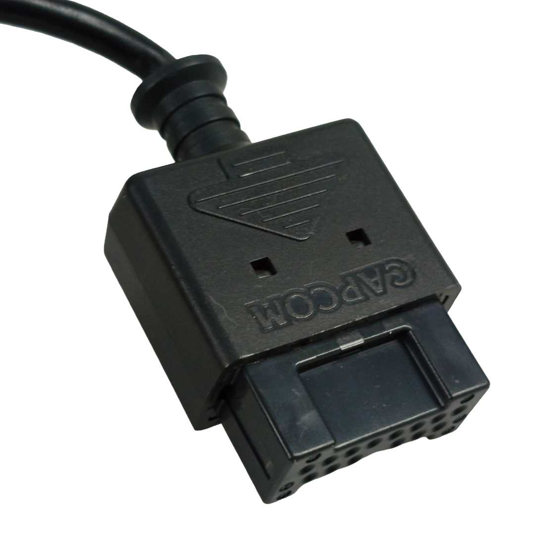 CACOM Power Stick CPS FIGHTER-A CPS-A10CA W/ Famicom Adapter