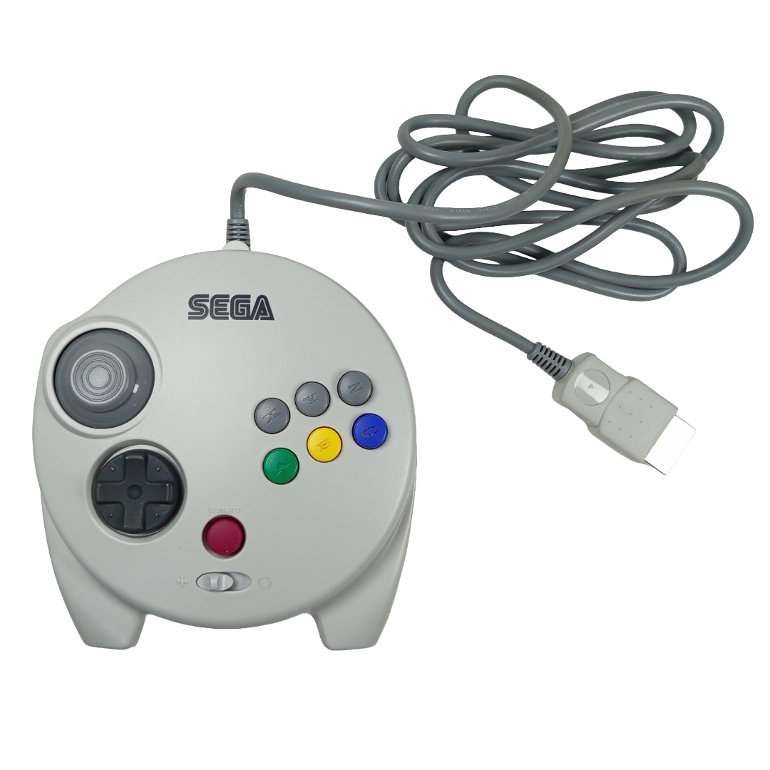 Sega SATURN Analog Controller White (HSS-0137) w/ BOX