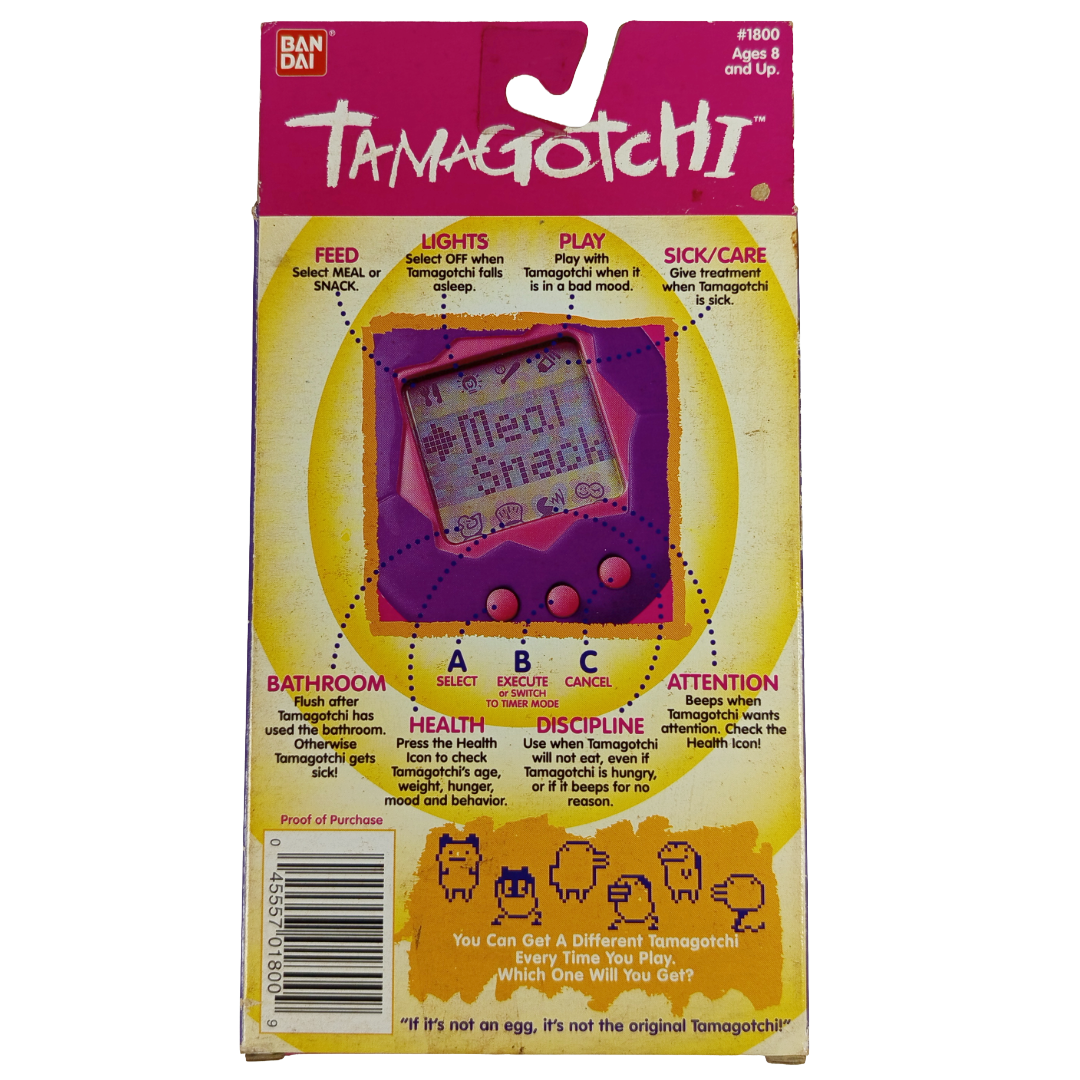 1996-1997 BANDAI TAMAGOTCHI (SPECIAL ASIAN DESIGNS, Phillipines Ver)