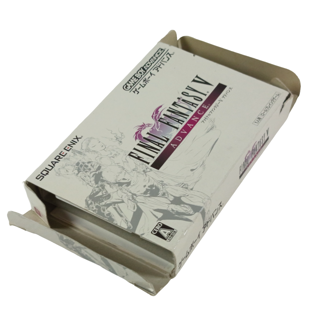 GBA Final Fantasy V (EMPTY W/ Paperworks, JPN Ver)