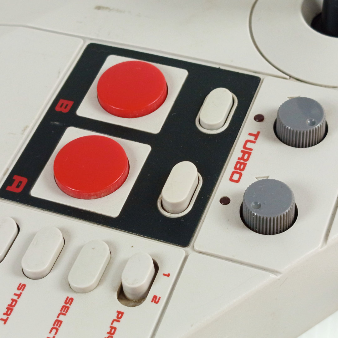 1987 Nintendo NES Advantage Arcade style Controller NES-026