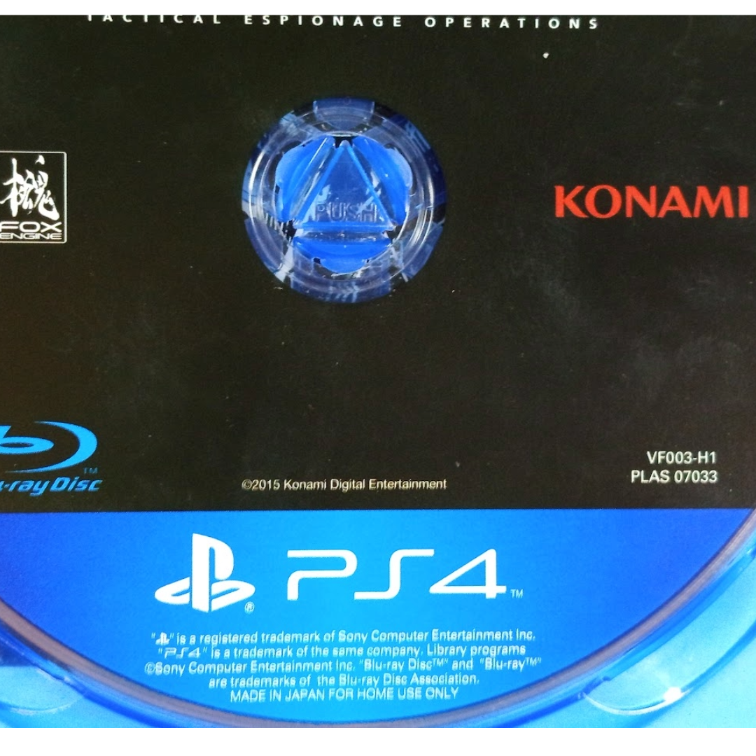 PS4 Metal Gear Solid V Phantom Pain (BUNDLE COPY, ASIAN Ver)