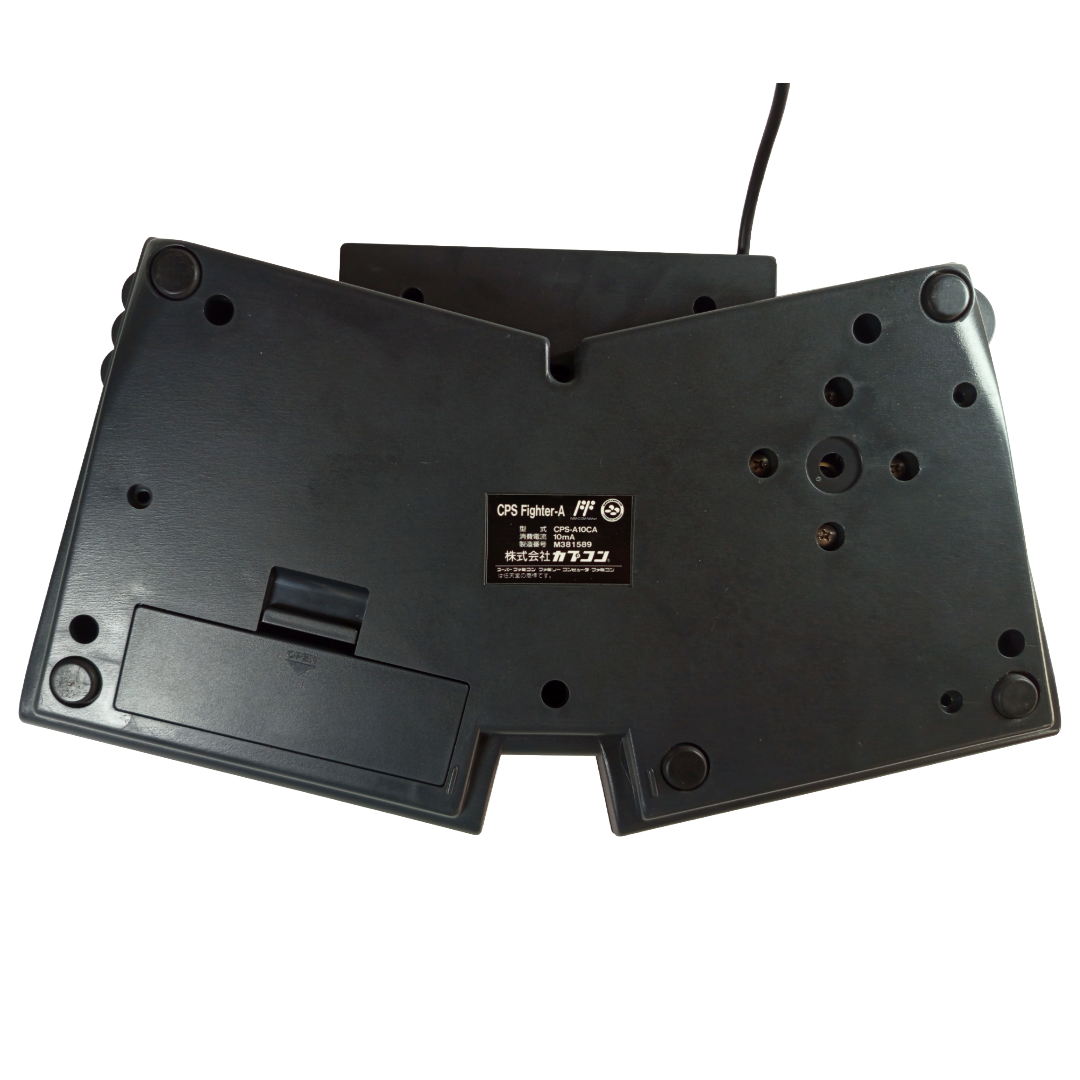 CACOM ARCADE STICK CPS FIGHTER-A CPS-A10CA w/ SFC Adapter Mod)