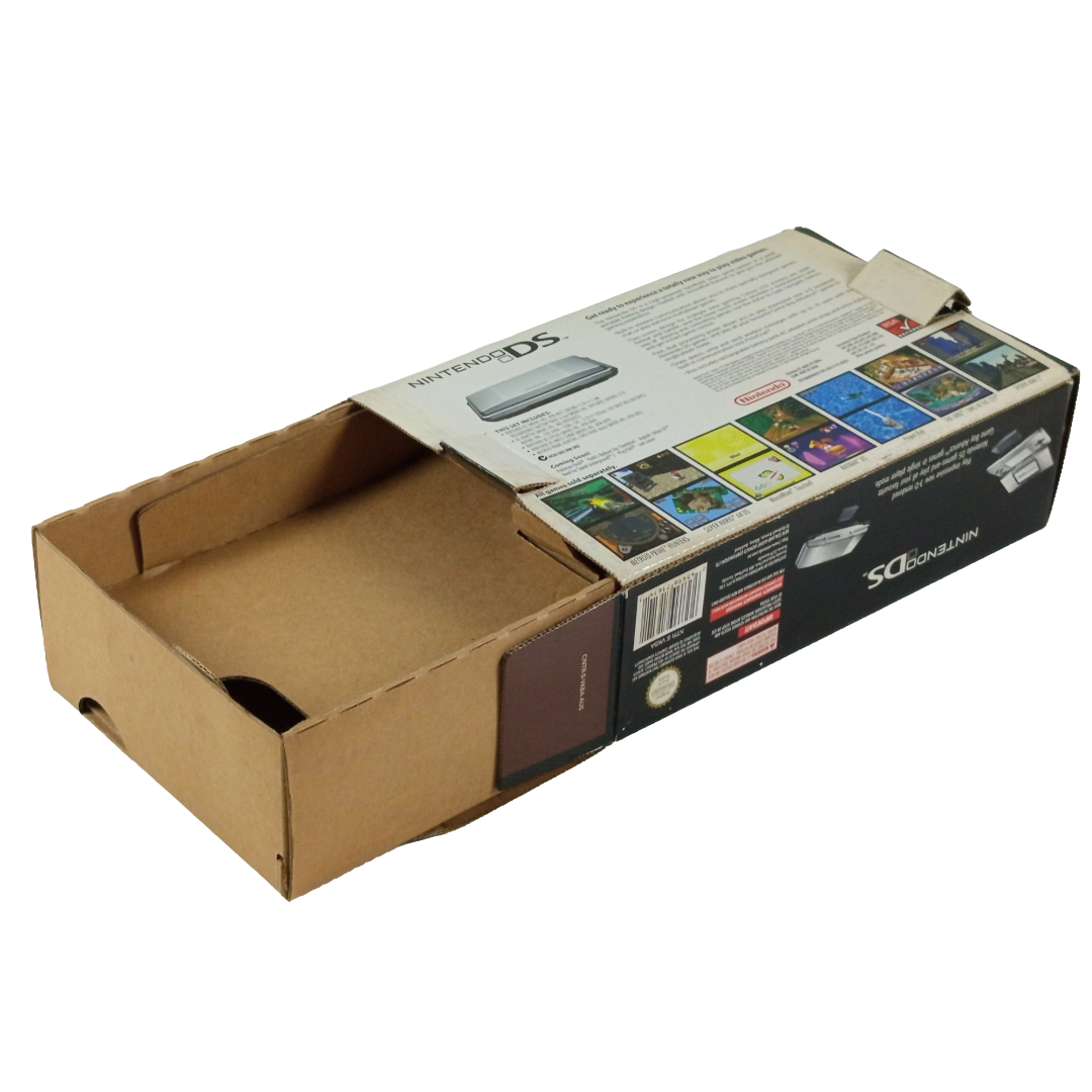 Nintendo DS System Box "Silver/ Metroid ver" (Empty Box w/ Cardboard Box, Australian Ver)