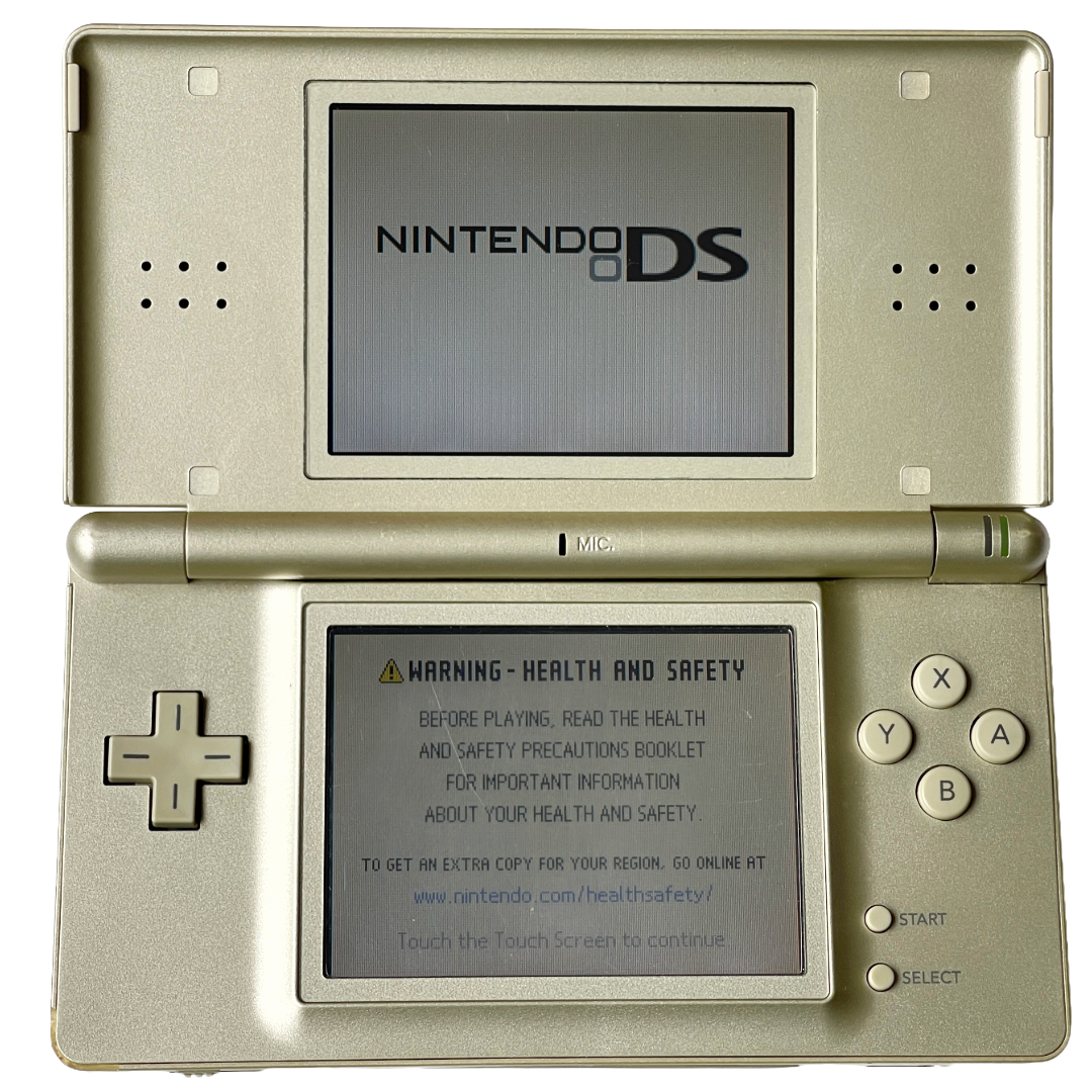 Nintendo NDS LITE Gold USG-HKG-8 (UTF10795339, HKG Ver)