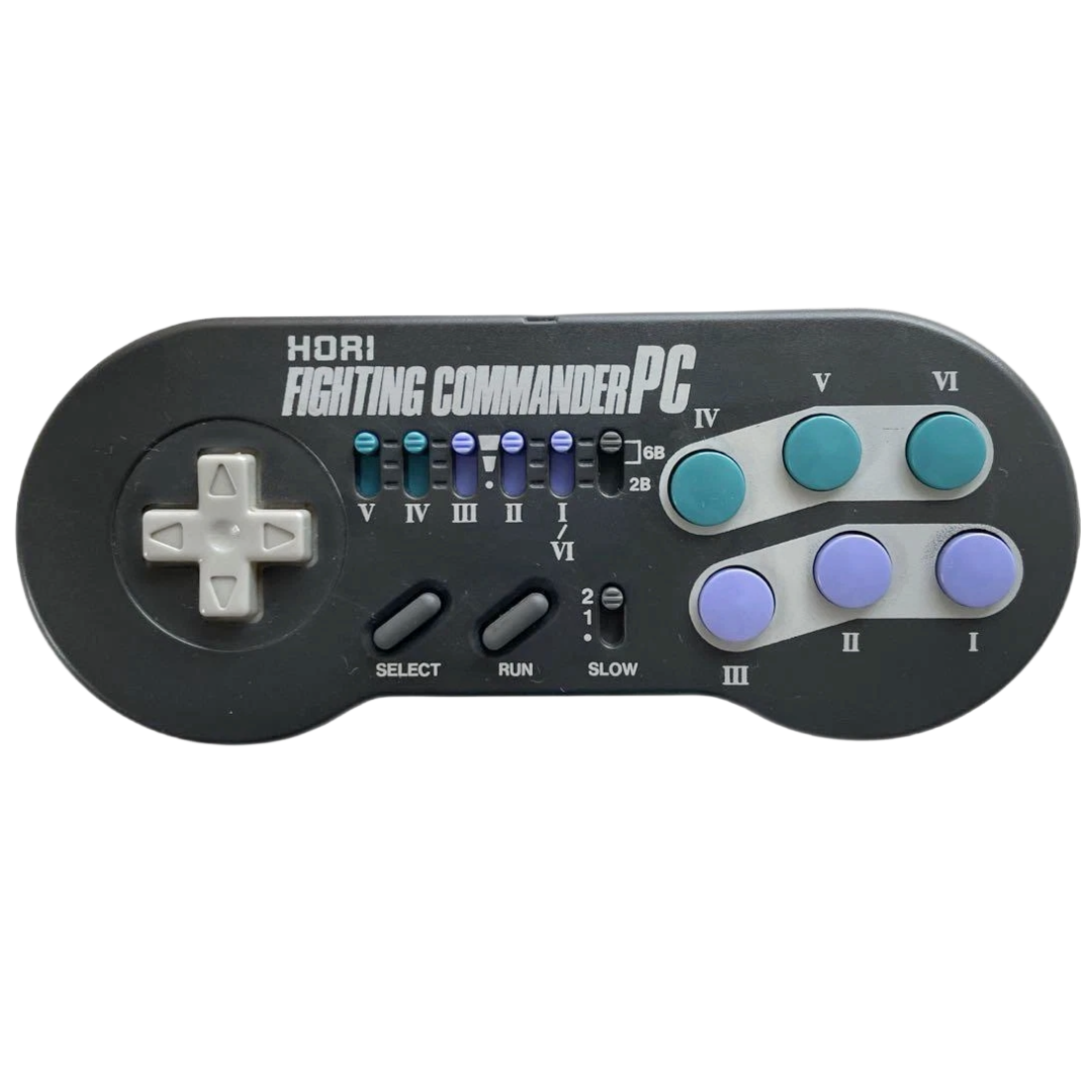 NEC PC Engine HORI FIGHTING COMMANDER PC HPJ-07 CONTROLLER