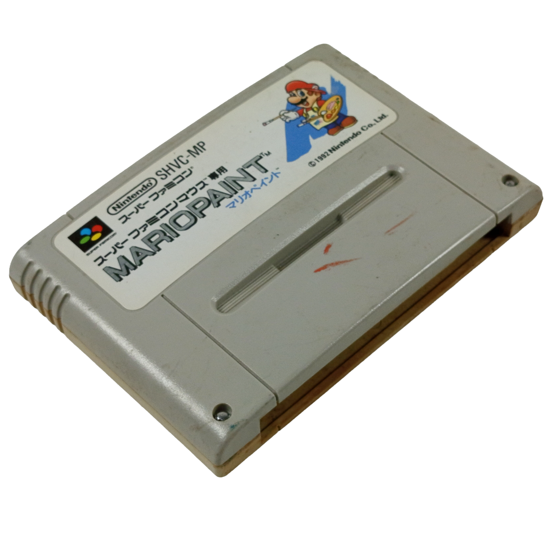 SFC Mouse W/ Mario Paint Cart (JPN Ver)
