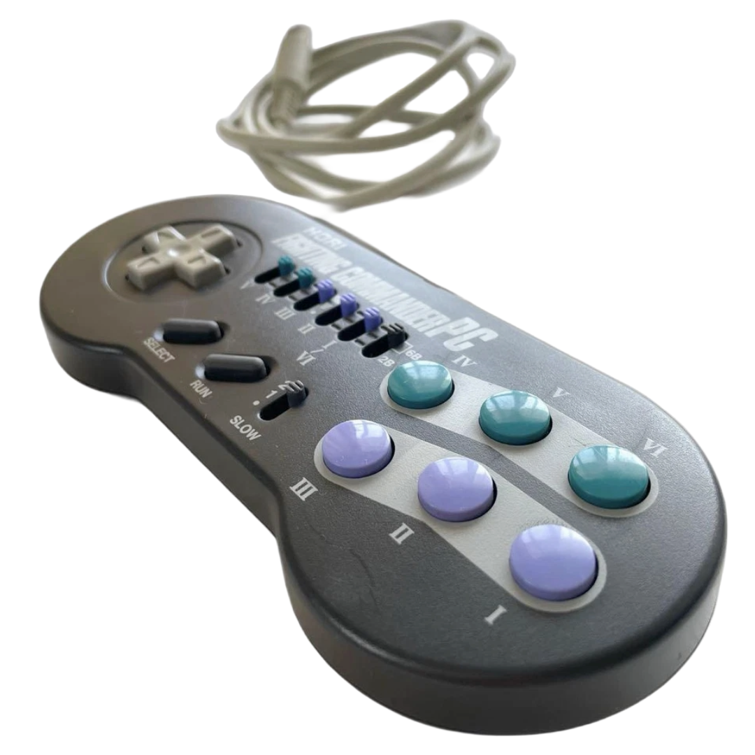 NEC PC Engine HORI FIGHTING COMMANDER PC HPJ-07 CONTROLLER