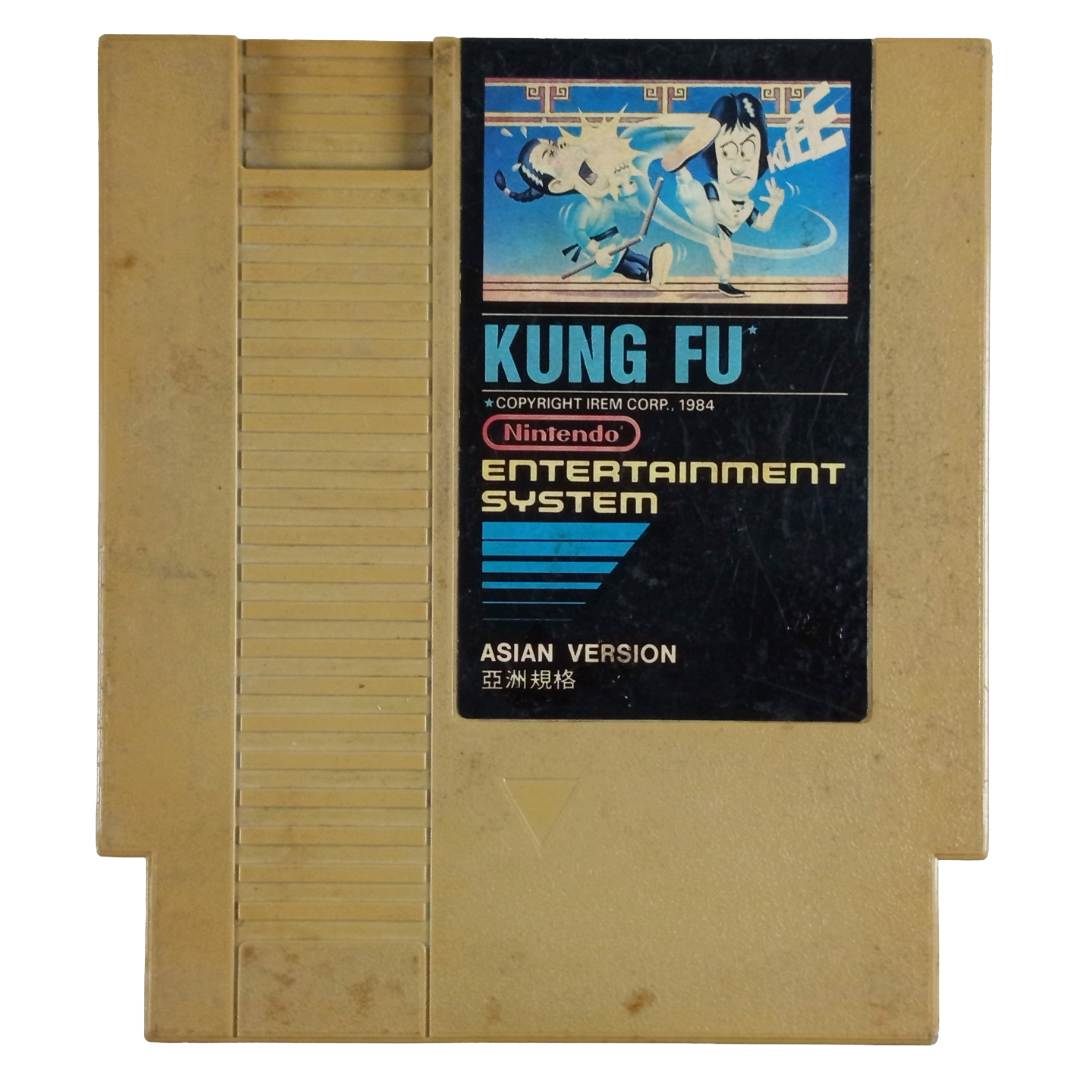 Nintendo NES KUNG FU (Loose Cart, Asian Ver) (5 Screws)
