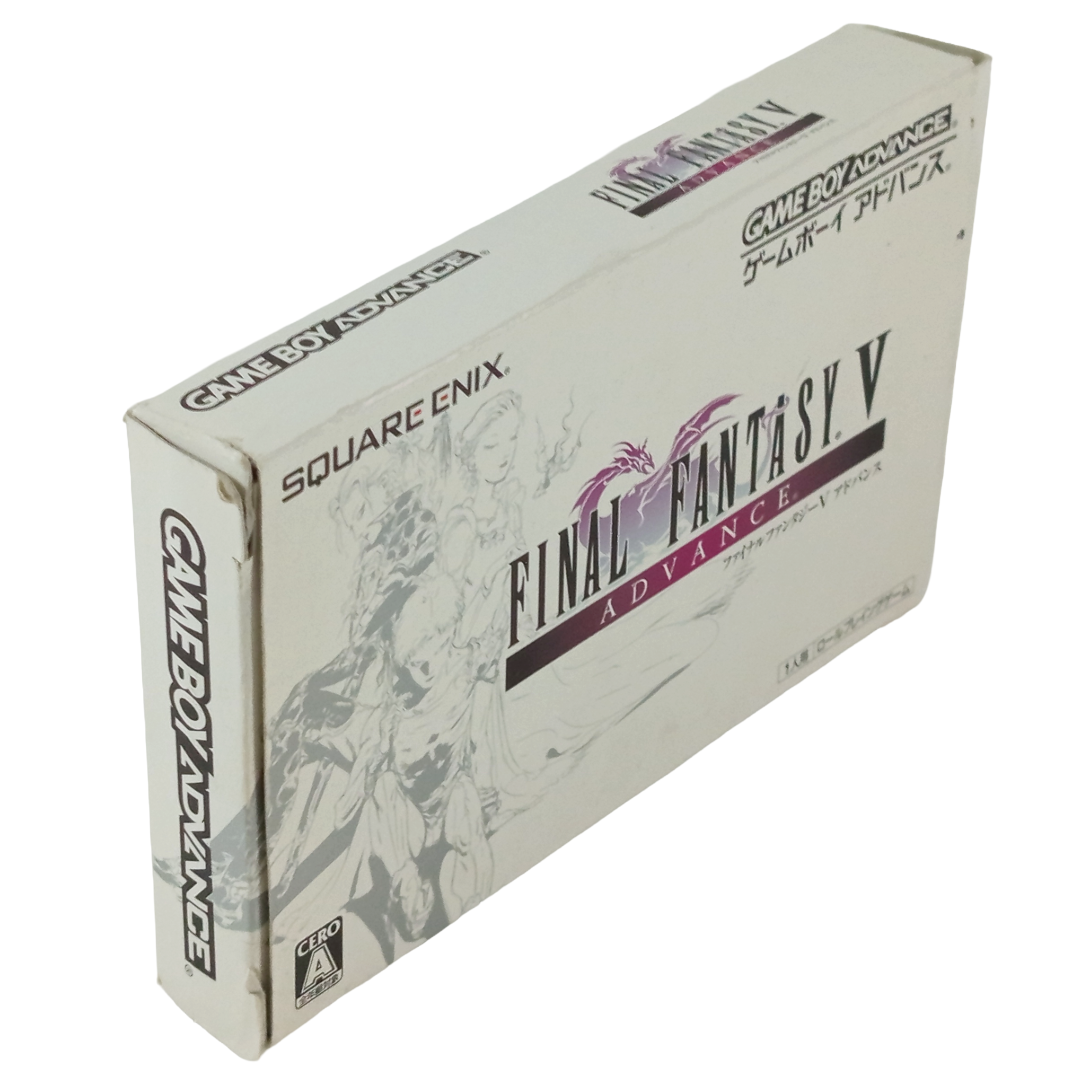 GBA Final Fantasy V (EMPTY W/ Paperworks, JPN Ver)