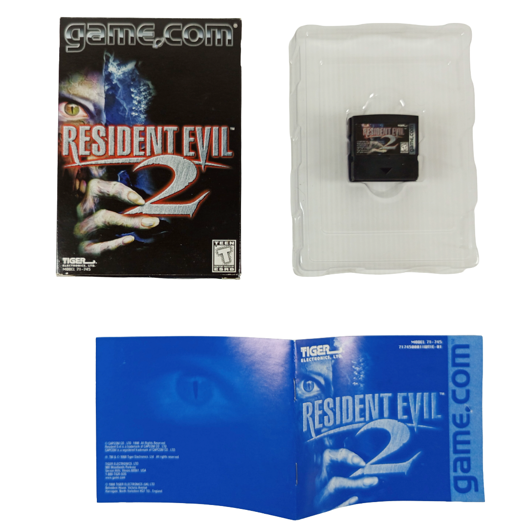 Tiger Electronics Game.com RESIDENT EVIL 2 (Completed, US Ver)
