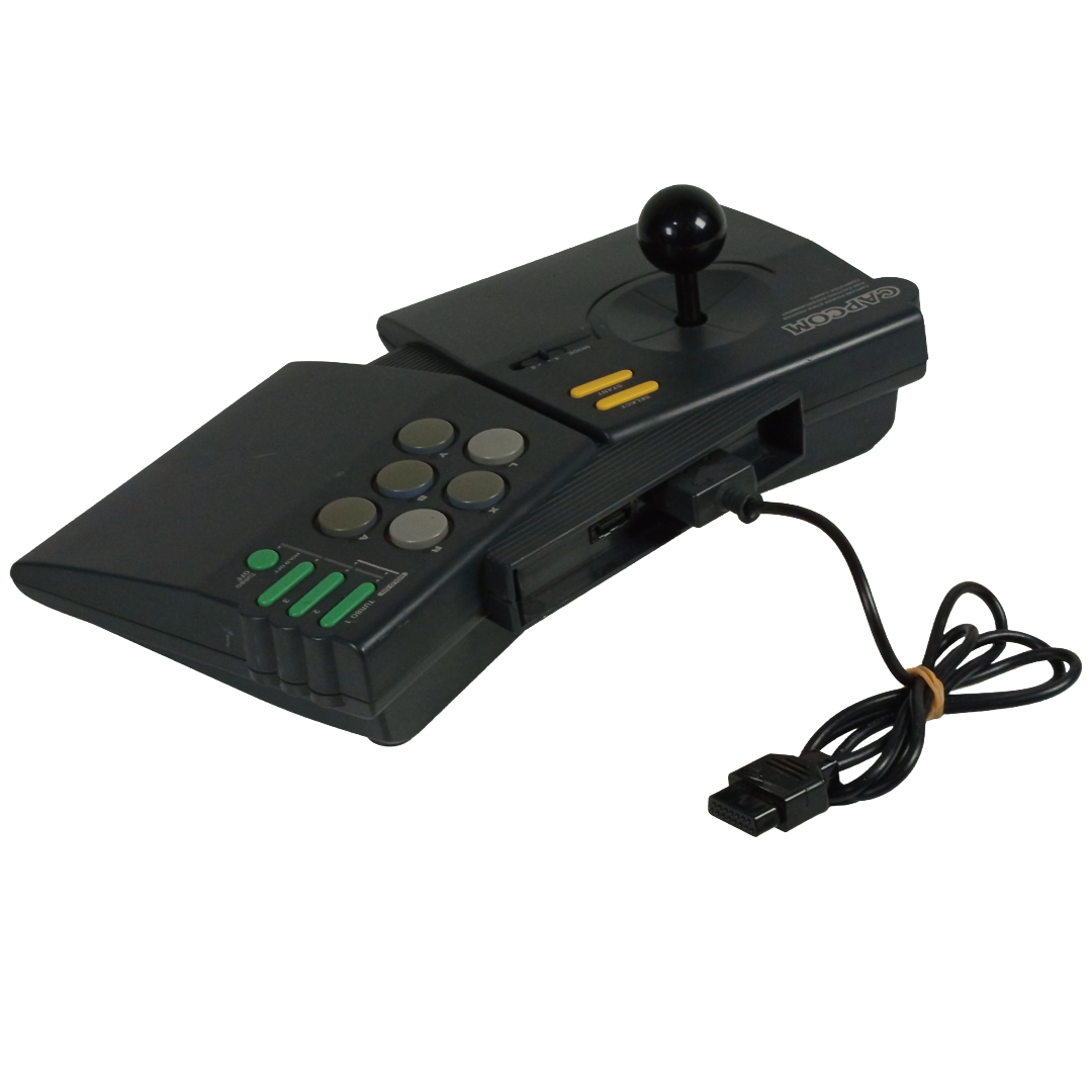 CACOM Power Stick CPS FIGHTER-A CPS-A10CA W/ Famicom Adapter
