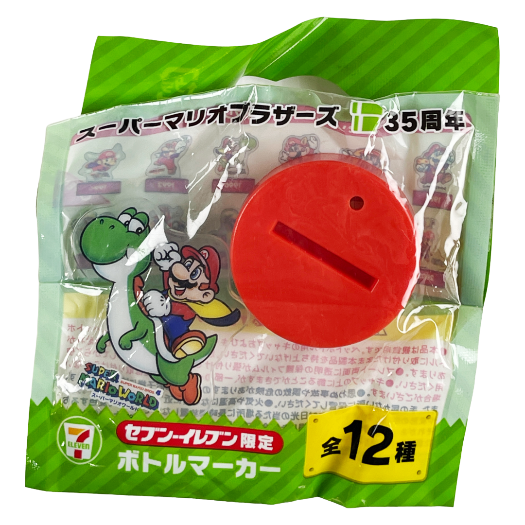 Nintendo x 7-Eleven Super Mario 35th Anniversary 1990 Super Mario World Limited Bottle Cap (Copy)