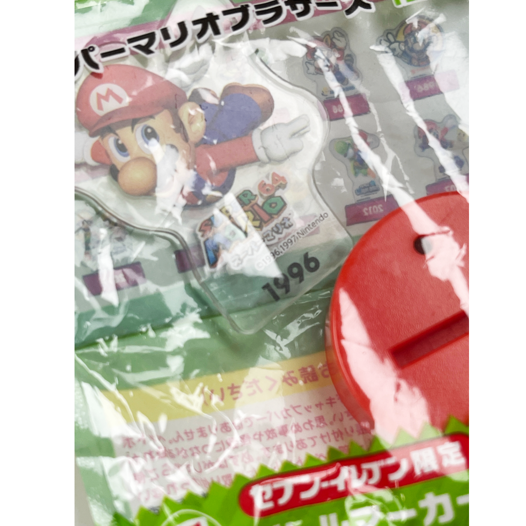 Nintendo x 7-Eleven Super Mario 35th Anniversary 1996 Super Mario 64 Limited Bottle Cap