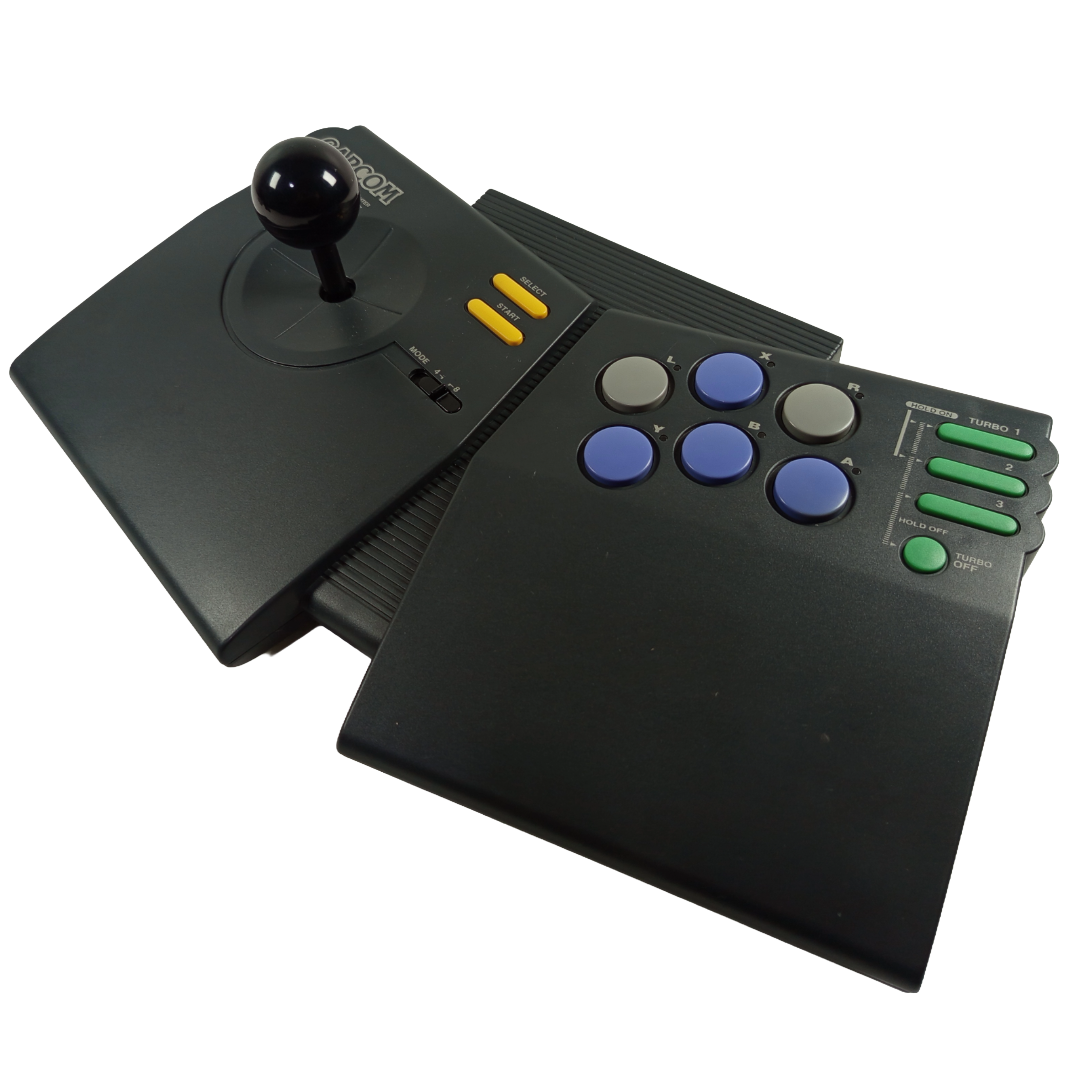 CACOM ARCADE STICK CPS FIGHTER-A CPS-A10CA w/ BOX