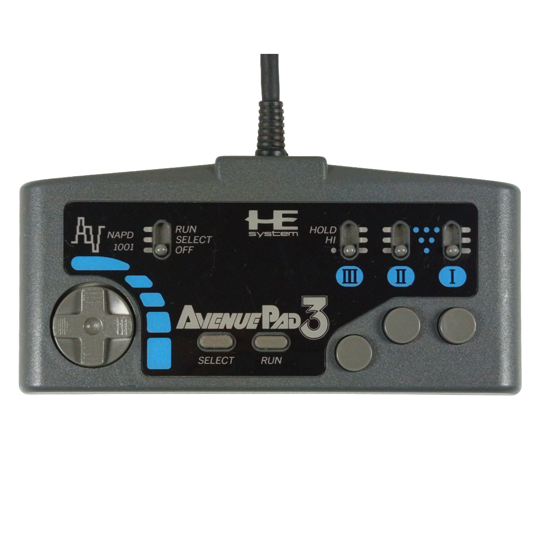 NEC PC Engine Controller AVENUE PAD 3 NAPD 1001 (JPN VER)
