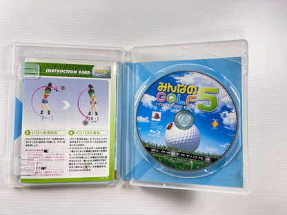 PS3 Minna no Golf / Hot Shot Golf 5 (JPN Ver)