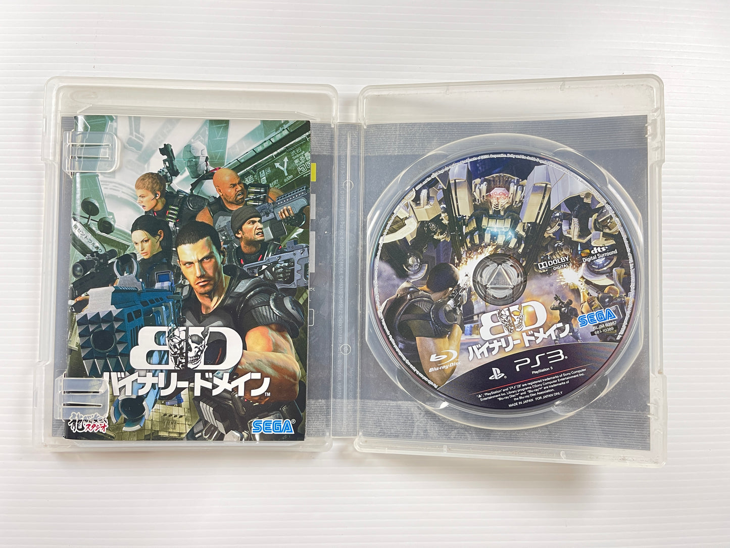 PS3 Binary Domain (JPN Ver)