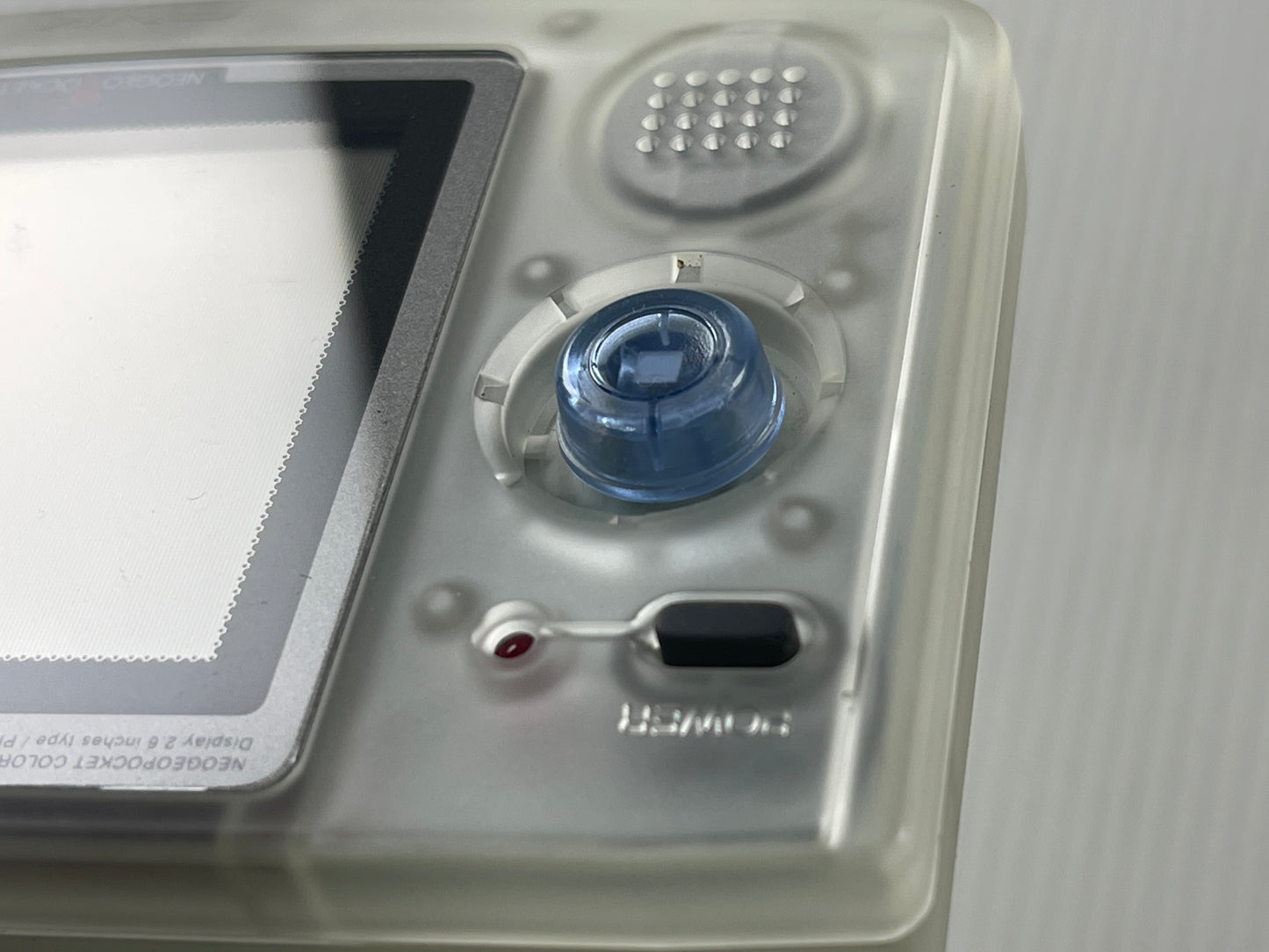 1999 SNK Neo Geo Pocket Color Handheld System (Clear)