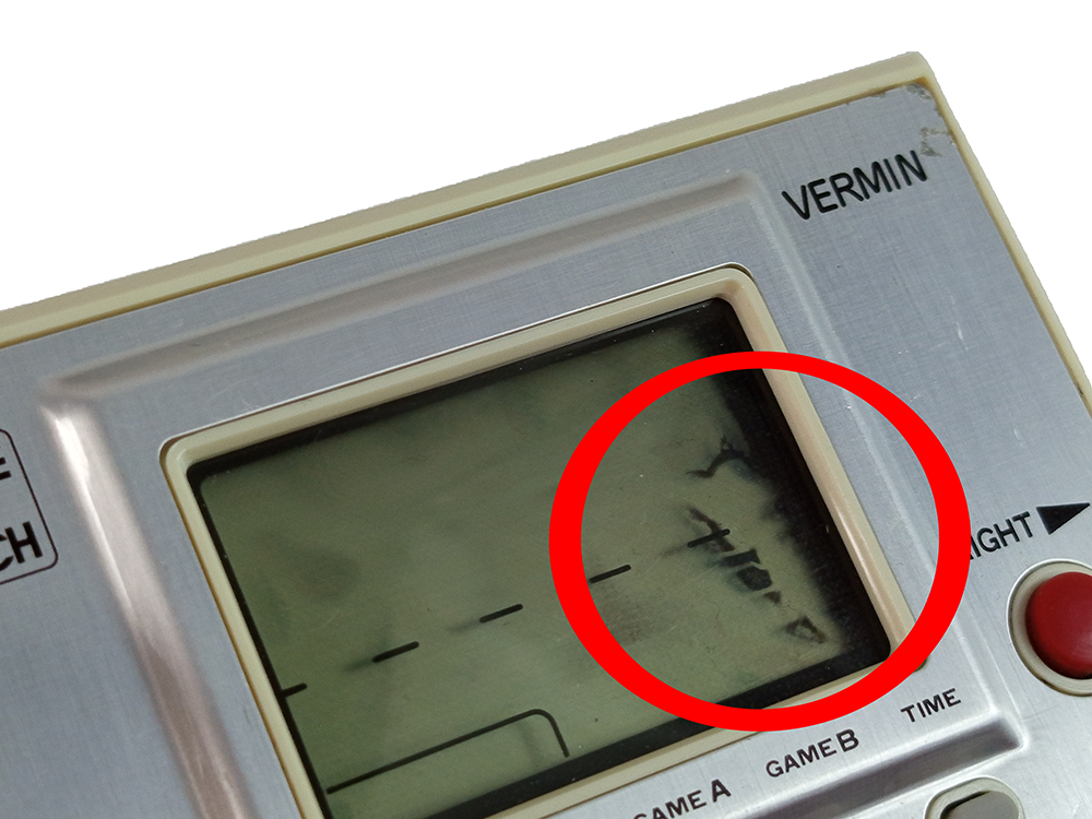 1980 Nintendo Game and Watch VERMIN MT-03 (Original Released)